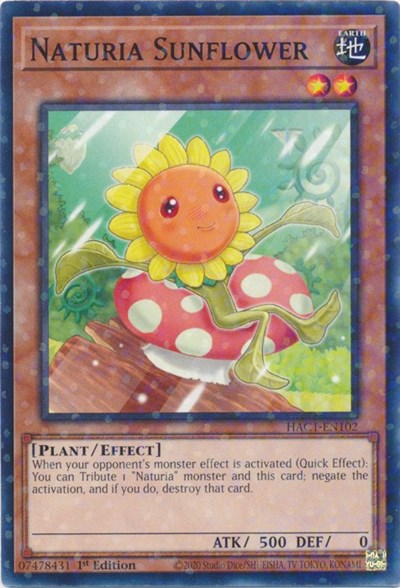 Naturia Sunflower (Duel Terminal)