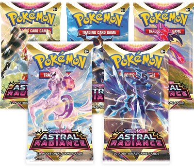 Astral Radiance Booster Pack Art Bundle [Set of 5]