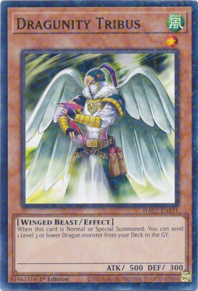 Dragunity Tribus (Duel Terminal)