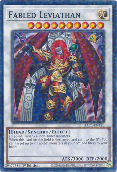 Fabled Leviathan (Duel Terminal)