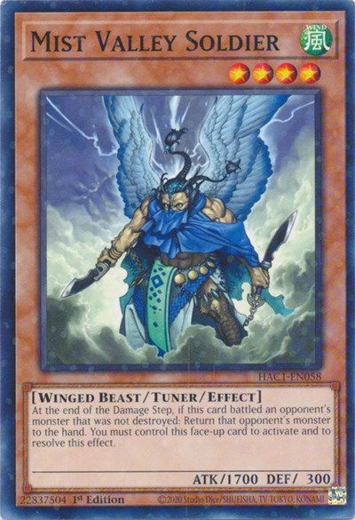 Mist Valley Soldier (Duel Terminal)