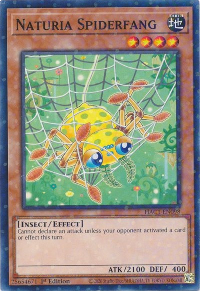Naturia Spiderfang (Duel Terminal)