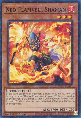 Neo Flamvell Shaman (Duel Terminal)