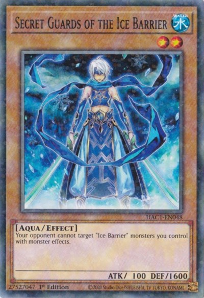 Secret Guards of the Ice Barrier (Duel Terminal)