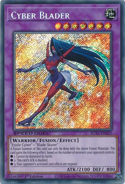 Cyber Blader (Secret Rare)
