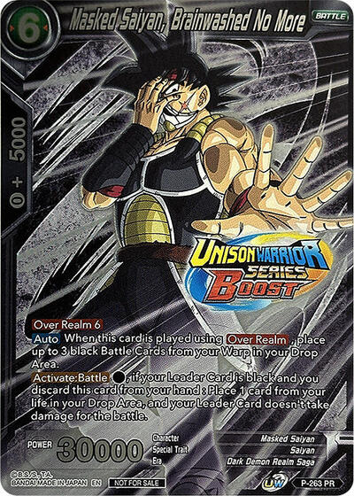 Masked Saiyan, Brainwashed No More (Event Pack 08) (Alternate Foil)