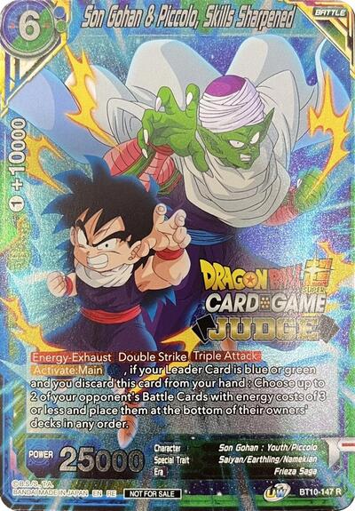 Son Gohan & Piccolo, Skills Sharpened (Judge Pack Vol.11)
