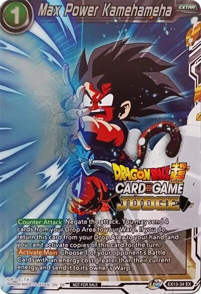 Max Power Kamehameha (Judge Pack Vol.11)