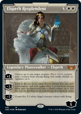 Elspeth Resplendent (Showcase) (Foil Etched)