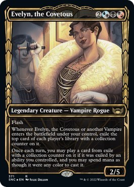 Evelyn, the Covetous (Gilded Foil)