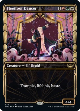 Fleetfoot Dancer (Gilded Foil)