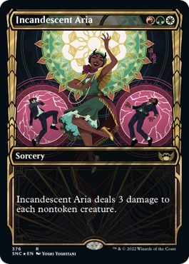 Incandescent Aria (Gilded Foil)