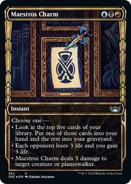 Maestros Charm (Gilded Foil)
