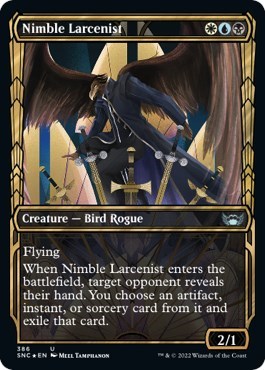 Nimble Larcenist (Gilded Foil)
