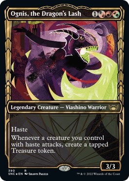 Ognis, the Dragon's Lash (Gilded Foil)