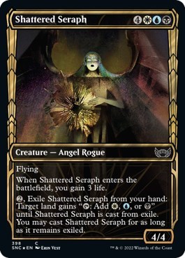 Shattered Seraph (Gilded Foil)