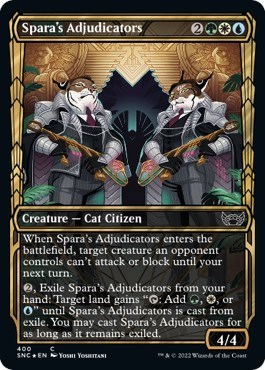 Spara's Adjudicators (Gilded Foil)