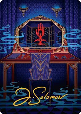Obscura Charm Art Card (Gold-Stamped Signature)