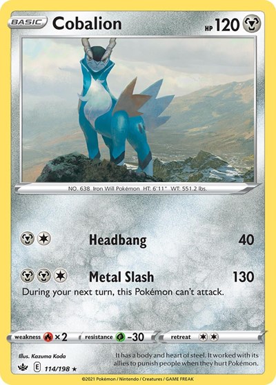 Cobalion - 114/198