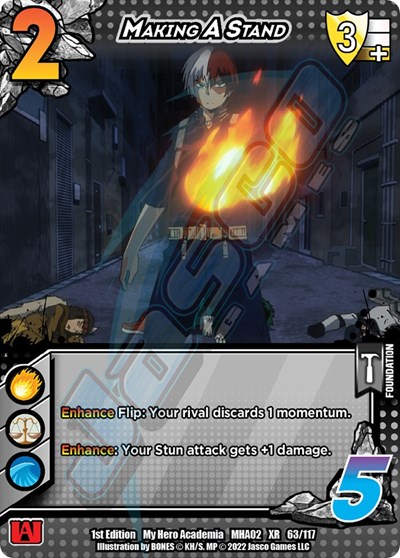 Making A Stand (XR)