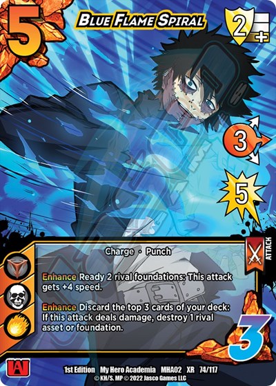 Blue Flame Spiral (XR)