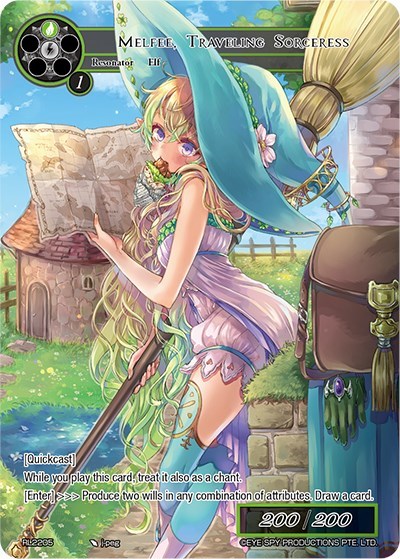 Melfee, Traveling Sorceress