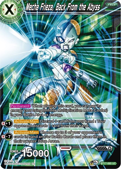 Mecha Frieza, Back From the Abyss