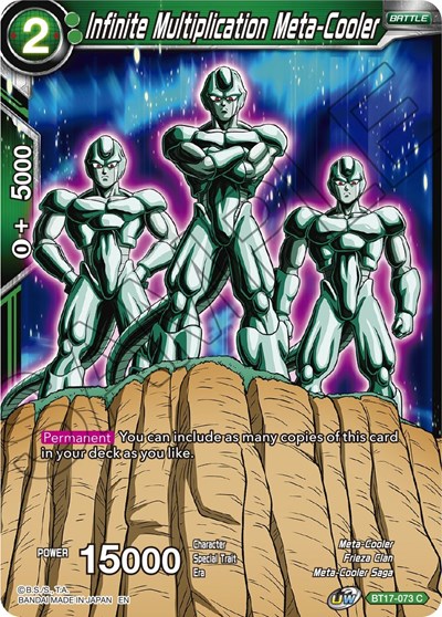 Infinite Multiplication Meta-Cooler (BT17-073)