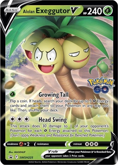 Alolan Exeggutor V - SWSH225