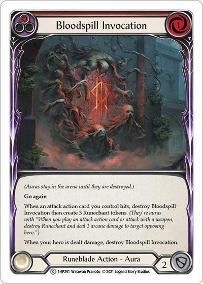 Bloodspill Invocation (Red)