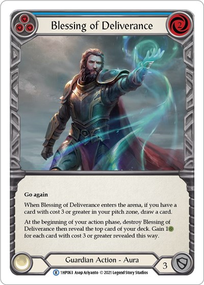 Blessing of Deliverance (Blue)