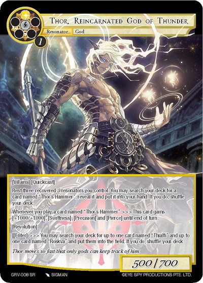 Thor, Reincarnated God of Thunder