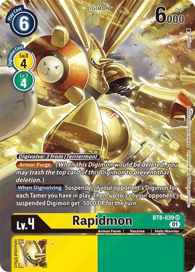 Rapidmon (Alternate Art)