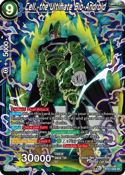Cell, the Ultimate Bio-Android