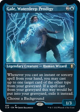 Gale, Waterdeep Prodigy (Foil Etched)
