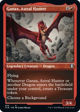 Ganax, Astral Hunter (Foil Etched)