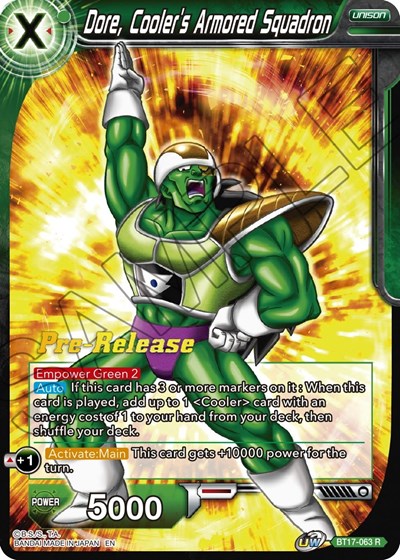 Dore, Cooler's Armored Squadron
