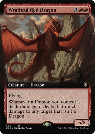 Wrathful Red Dragon (Extended Art)