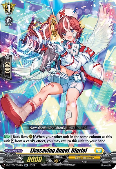 Livesaving Angel, Digriel