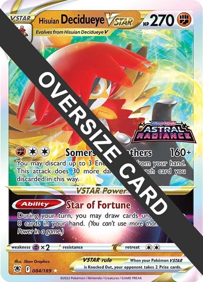 Hisuian Decidueye VSTAR - 084/189