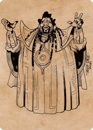 Alaundo the Seer Art Card