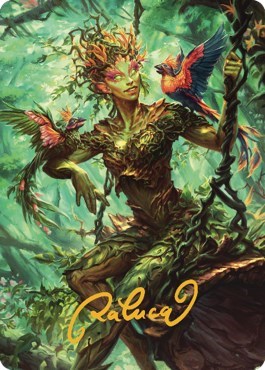 Bramble Sovereign Art Card (Gold-Stamped Signature)