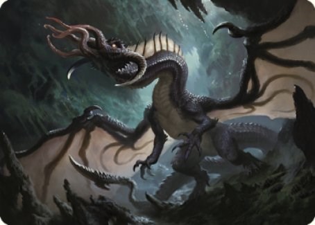 Brainstealer Dragon Art Card