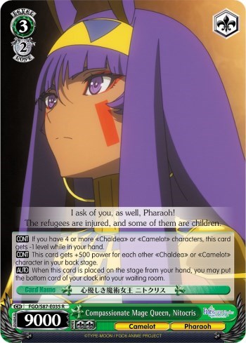 Compassionate Mage Queen, Nitocris