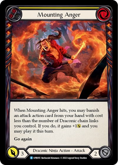 Mounting Anger (Yellow)