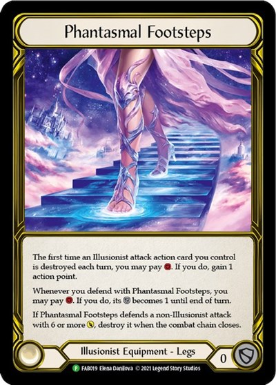 Phantasmal Footsteps (Golden) - FAB019