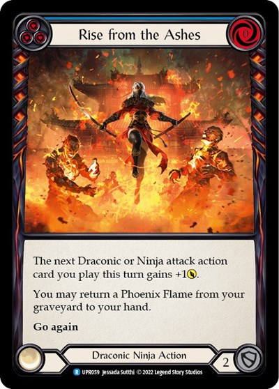 Rise from the Ashes (Blue)