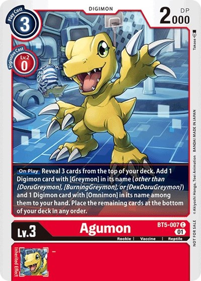 Agumon - BT5-007 (Tamer Party Vol. 4 Promo)