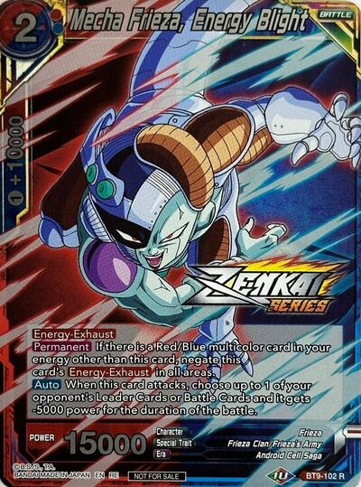 Mecha Frieza, Energy Blight (Event Pack 10) (Alternate Foil)