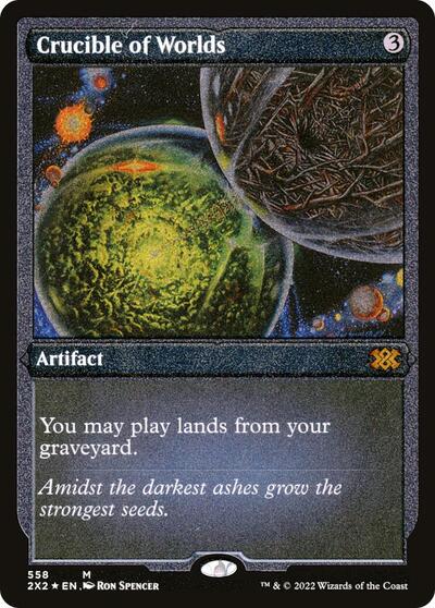 Crucible of Worlds (Foil Etched)